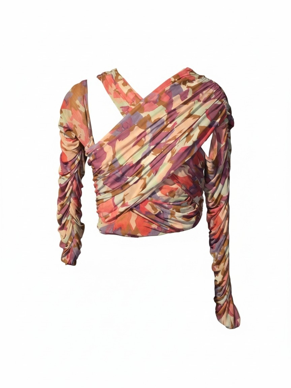 Nicholas Mira Asymmetric Top in the "Abstract Floral"